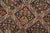 1980s Kerman Rug 9’9” X 13′ Blue Wool Vintage Distressed Hand-Knotted Carpet For Sale - Image 5 of 14