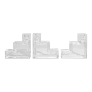 1930s Wilber L. Orme Table Architecture Candleholders- Set of 3