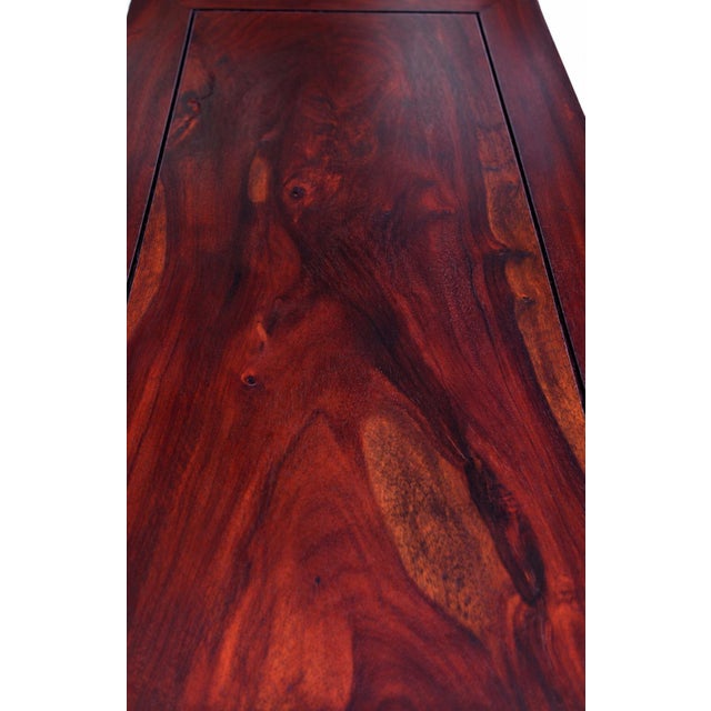 Chinese Antique Wine Console Table Solid Wood Single Board Elegant Ming For Sale - Image 14 of 18