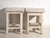 Bedside Tables in Pine Wood, Central Europe, 1940, Set of 2 For Sale - Image 3 of 12