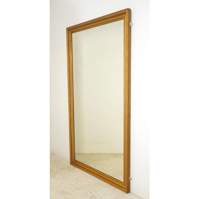 Victorian Rectangular Giltwood Mirror 41.5 X 71.375 In. For Sale - Image 3 of 9