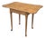Antique New England Queen Anne Beechwood Tea Table, Porringer-Top, Circa 1800 For Sale