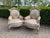 French 1940 French Louis XVI Pastel Beech Sofa Set - 3 Pc For Sale - Image 3 of 18