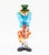 Group of Two Murano Art Glass Clown Sculptures, one with "Made in Murano Italy" label to shoe. Larger: 12" H x 4.5" W x 3"...