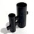 Modernist Japanese Black Pottery Ceramic Ikebana Vase by MCI Japan For Sale In Miami - Image 6 of 11