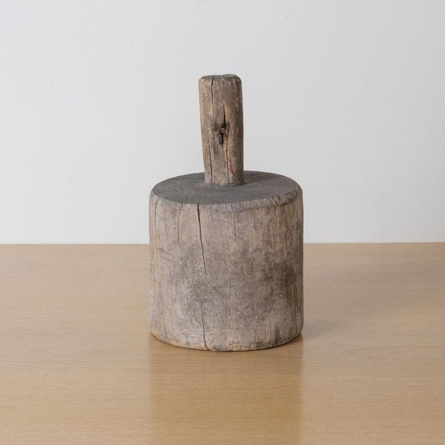 Japanese Antique Japanese Wood Pounding Mallet, Early 1900s For Sale - Image 3 of 9