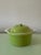 Cerutil Stoneware Freezer, Dishwasher, Microwave, and Oven Safe 6" round baking/serving dish with matching lid Made In...