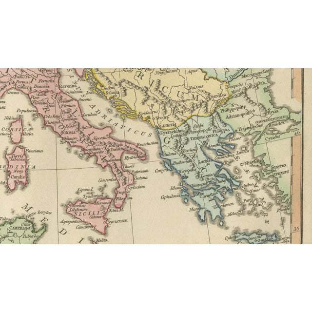 Western Patriarchate Map from Wilkinson, 1822 For Sale - Image 3 of 9