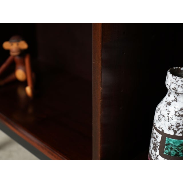 Danish Mahogany Bookcase, 1970s For Sale - Image 9 of 13