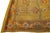 Vintage Arts and Crafts Style Golden Ochre Wool Rug With Stylized Floral Motif For Sale - Image 9 of 11