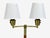 Swedish Modern, Floor Lamp, Teak, Brass, Sweden, 1960s For Sale - Image 4 of 10