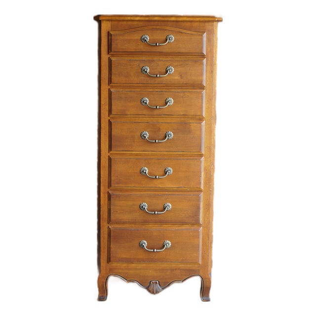 Ethan Allen Country French Lingerie Chest of Drawers For Sale