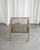 French Brass Side Table with Smoked Glass, 1970s For Sale - Image 4 of 7