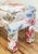 Vintage Floral Pattern Upholstered Parsons Style Bench For Sale - Image 10 of 11