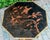 Late 19th Century French Tiger Bamboo Chinoiserie Tea Table With Folding Shelves For Sale - Image 5 of 11