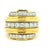 Vintage David Webb 18k Gold & Platinum Diamond Band Ring, Size 8 For Sale - Image 13 of 14