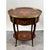 French Baroque Revival Style Oval Marquetry Side or End Table with Ormolu Accent French Baroque Revival Oval Marquetry...