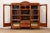 Late 19th Century R. J. Horner Style Antique Victorian Carved Cherry Wood Triple Bookcase, Circa 1880s For Sale - Image 5 of 13