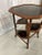 English Style Painted Bamboo Rattan 3 Tier Table For Sale - Image 9 of 9