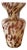 Handcrafted Vase in Murano Glass by Maestro Del Vetro. Italy, 1970s For Sale