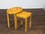 Mid 20th Century Baker Furniture Art Deco Style Nesting Tables with Whimsical Geometric Motifs For Sale In Atlanta - Image 6 of 12