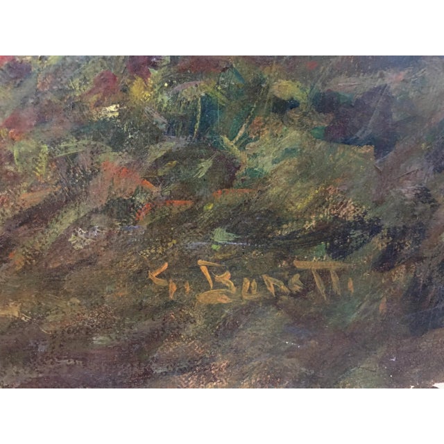 Still Life of Flowers, Italian School, Italy, Oil on Canvas, Framed For Sale - Image 8 of 9