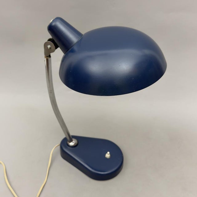 Vintage Adjustable Metal Table Lamp, 1960s For Sale - Image 6 of 14