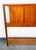 Brown Mid Century Modern Headboard Bed Frame King Size Solid Walnut Wood Vintage MCM For Sale - Image 8 of 11