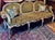 Antique Italian Baroque Louis XIV Lacquered and Parcel Gilt Sofa, 1600s For Sale - Image 12 of 12