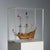 Antique Wooden Vessel in Acrylic Glass Case, 20th Century For Sale - Image 14 of 14