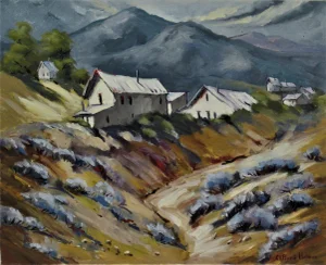 Clifford Holmes, Ponderosa, California, in the Afternoon, Circa 1950