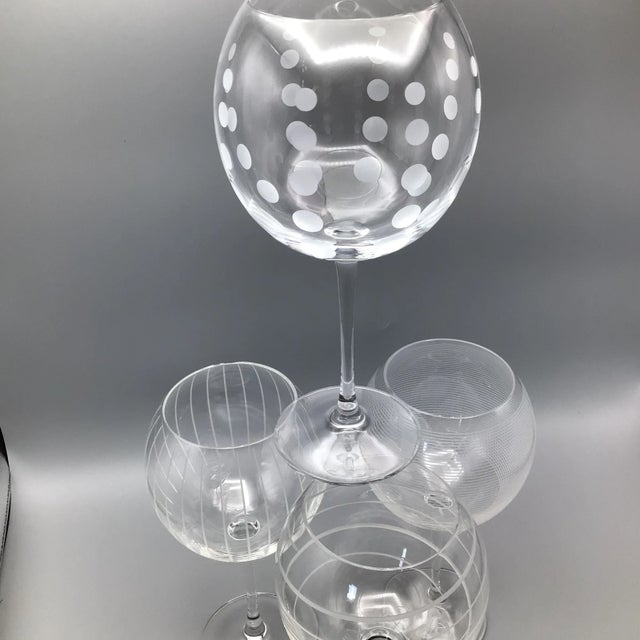 Mikasa Balloon Wine Glasses - Assorted Set of 4 For Sale - Image 12 of 13