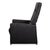 Shane Lounge Chair in Black Leather from Brühl For Sale - Image 15 of 17