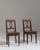 Pair of 19th Century French Chestnut Brown Carved Oak Chairs For Sale - Image 14 of 15