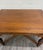 Vintage Old English Tudor Jacobean Revival Style Oak Draw Leaf Dining Table For Sale - Image 11 of 18