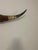 Large Late 20th Century Bull Horn Steer Longhorn Leather Wrapped and Mounted For Sale - Image 10 of 10