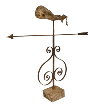 Vintage Whale Weathervane