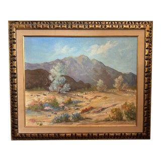 Marjorie Schumacher, Palm Springs, California Desert Landscape Painting For Sale