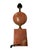 1970s Pink Travertin Lamp by Barbier, 1970s For Sale - Image 5 of 9