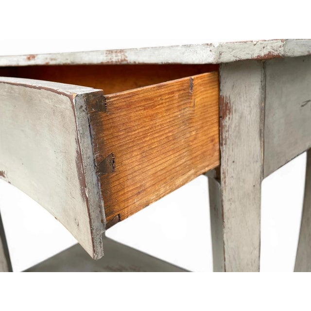 Biedermeier Lacquered Side Table, 1815 For Sale - Image 11 of 17