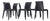 Mario Bellini Vol Au Vent Dining Chairs for B&b Italia, Set of 6 For Sale