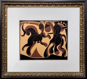 Pablo Picasso Linogravure Ltd Ed. "Apres La Pique” 1959 +Custom Framing