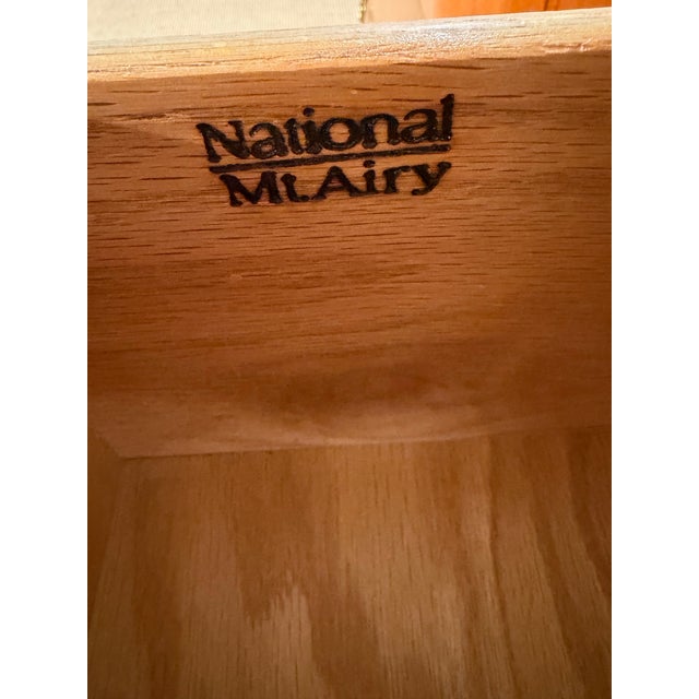 Vintage Biedermeier Bachelors Chests From National Mt. Airy, a Pair For Sale - Image 11 of 12
