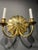 American 1940s Large Sunburst Bronze Sconces For Sale - Image 3 of 8