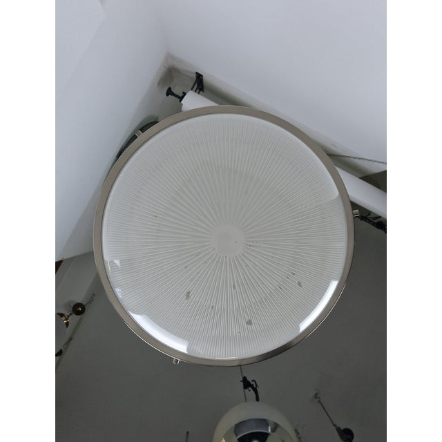 Mid-Century Modern Delta Chandelier in Burnished Brass by Sergio Mazza for Artemide, 1960s For Sale - Image 3 of 10