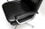 Black Vintage Leather and Chrome Swivel Desk Chair, 1970 For Sale - Image 8 of 11