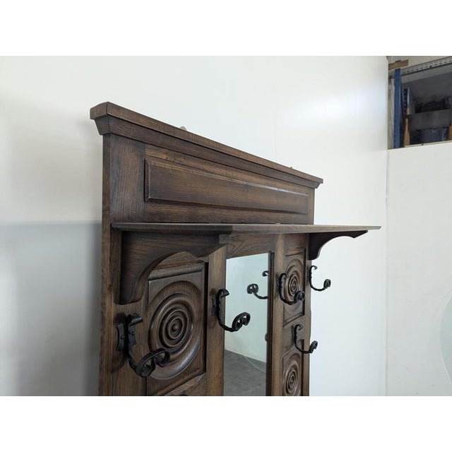 Brutalist Brutalist Coat Rack in the style of Dudouyt For Sale - Image 3 of 7