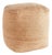 Jute Square Pouf For Sale