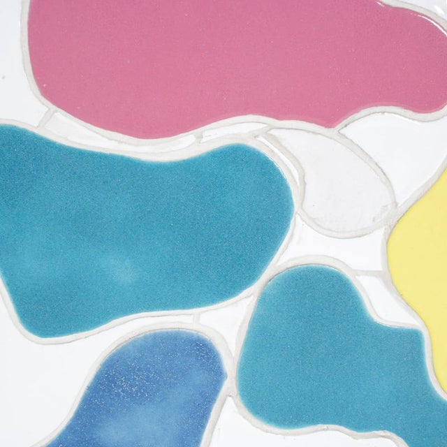 Framed Ceramic Arwork by Jan Snoeck, Netherlands, 1990s For Sale - Image 4 of 8