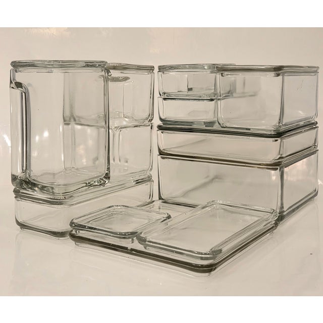 The Kubus tableware set was designed in 1938 and produced by VLG Weißwasser. The complete set consists of pieces with a...